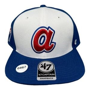 Atlanta Braves 47 Brand Cooperstown Collection Retro SnapBack Hat